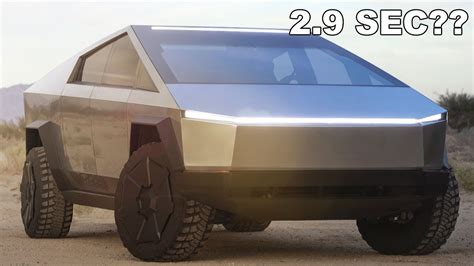 2021 Tesla Cybertruck - 2.9 Seconds for 0-60mph (Blade Runner Car ...