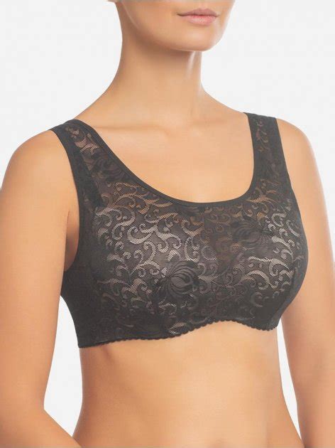 Бюстгальтер топ Effetto Lingerie D Черный в интернет магазине