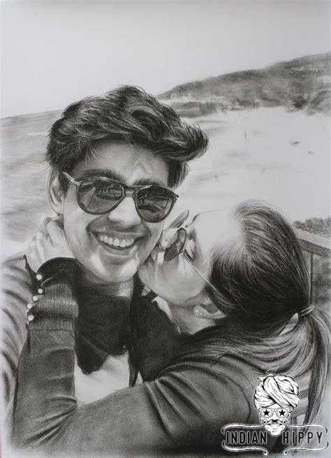 Charcoal drawings from photos: Order from the best pencil portrait artists!