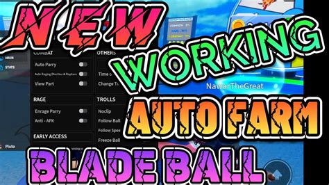 Blade Ball New Working Script Update - YouTube