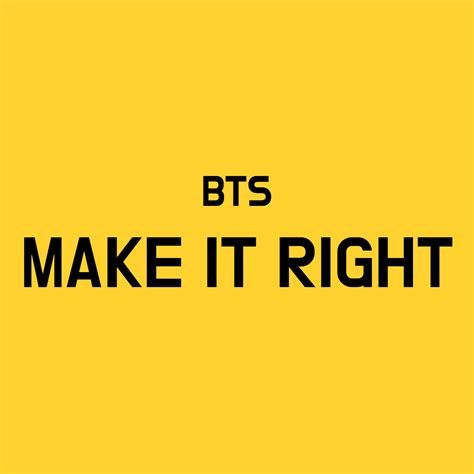 BTS Make It Right – Seoulbox