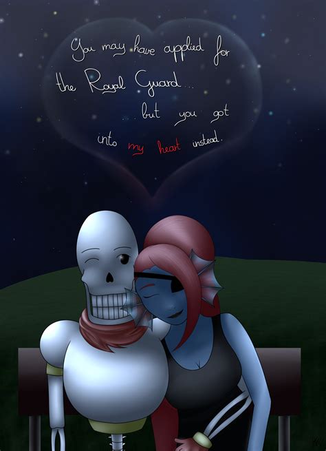 Papyrus X Undyne By Thekatherynn On Deviantart