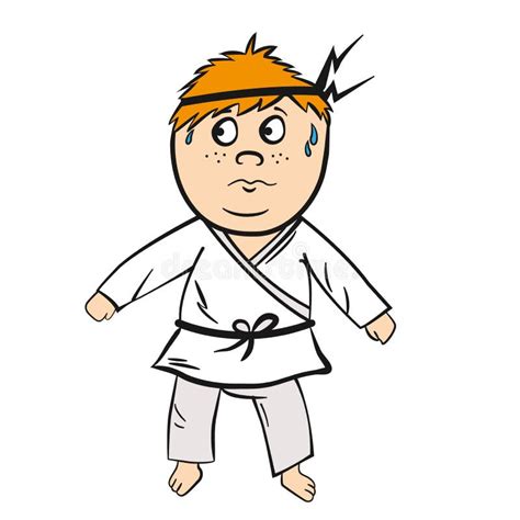 Karate Belt Cartoon