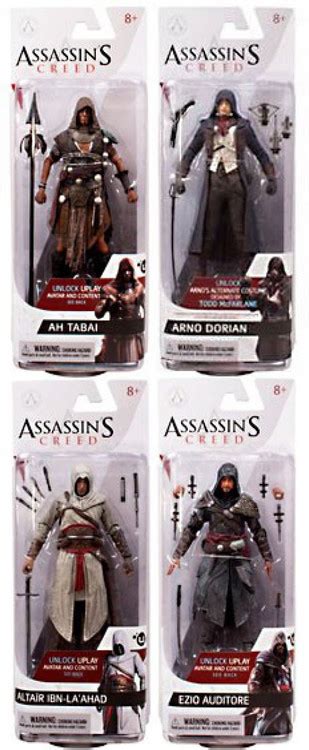 Mcfarlane Toys Assassins Creed Series 3 Altair Ibn Laahad Ezio Arno