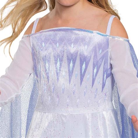 Disguise Frozen 2 Snow Queen Elsa Deluxe Exclusive Halloween Costume