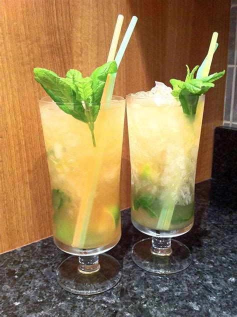 Passionfruit Mojito Passionfruit Syrup And Passoa Food Mojito