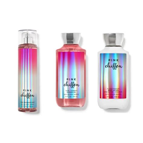 Jual BATH AND BODY WORKS BBW PINK CHIFFON FRAGRACE MIST PINK CHIFFON