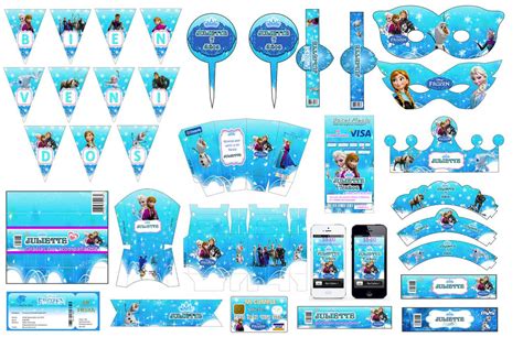 Kit Imprimible De Frozen Para Cumplea Os Frozen Frozen Party Etsy