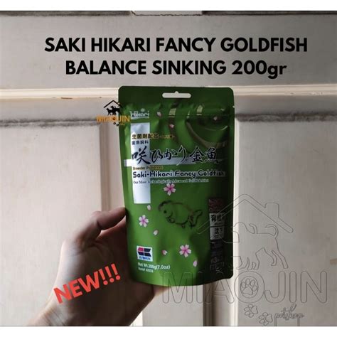 Jual Saki Hikari Fancy Balance GOLDFISH 200gr Sinking Pelet Ikan Hias