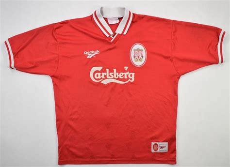 1996 98 Liverpool Shirt L Football Soccer Premier League