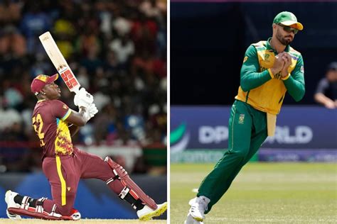 WI vs SA Live Score, T20 World Cup 2024, Super 8: Semi-Final Spot Up ...