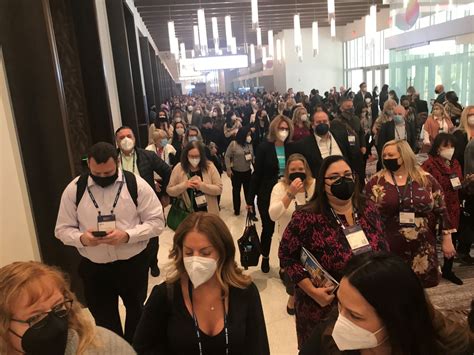 Pcma Convening Leaders Draws A Respectable And Masked Crowd To Las