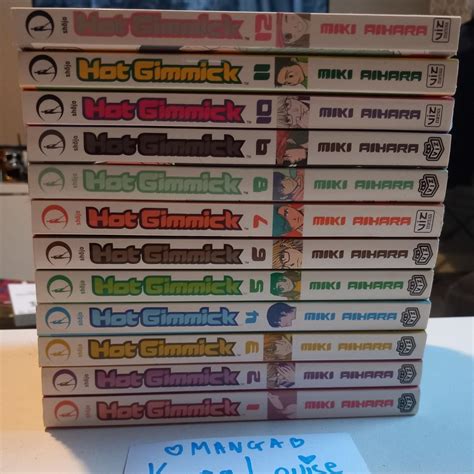 Manga Hot Gimmick Complete 1-12 Viz Media English... - Depop