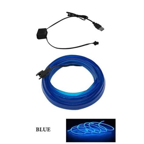 Lucky Bande Lumineuse Led Fluo Flexible Pour Int Rieur De Voiture