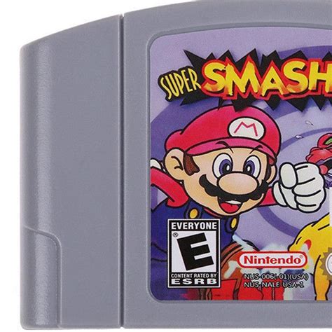 For Nintend 64 N64 Mario Smash Bros Zelda Video Game Cartridge Console