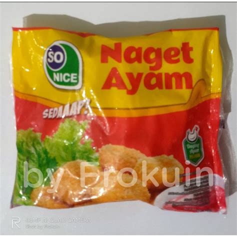 Jual So Nice Nugget Ayam 500gr So Eco Nugget Kombinasi Frozen Food