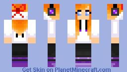 Creeper Jacket Girl Minecraft Skin