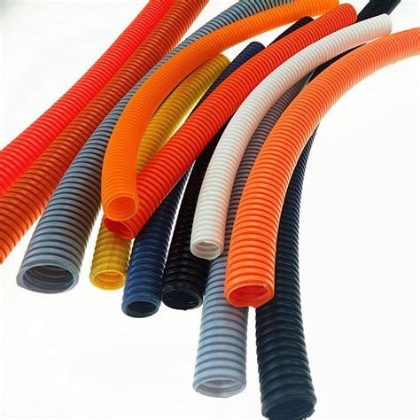 Pp Flexible Corrugated Outdoor Cable Electrical Pipe Flexible Cable