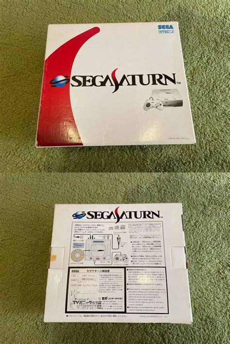 【未使用】店頭展示品 未使用品 Sega Saturn Ss セガ サターン Hst 0019 ホワイト 本体 セットの落札情報詳細