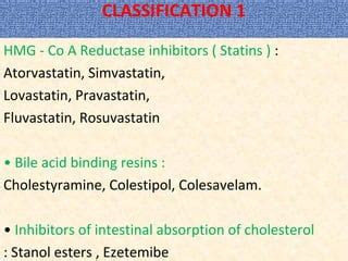 Antihyperlipidemic drugs rahul sharma | PPT