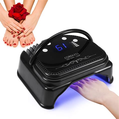 Amazon ZJchao 64W Nail Polish Dryer 32pcs LED Professional Gel