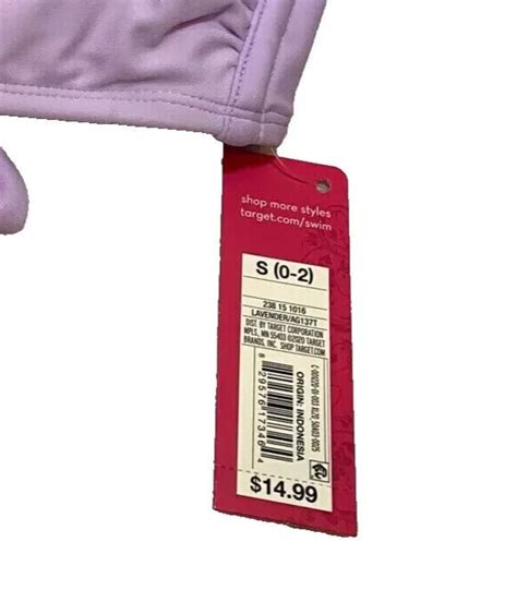 Juniors Square Neck Bralette Bikini Top Xhilaration Lavender Small 0 2 EBay