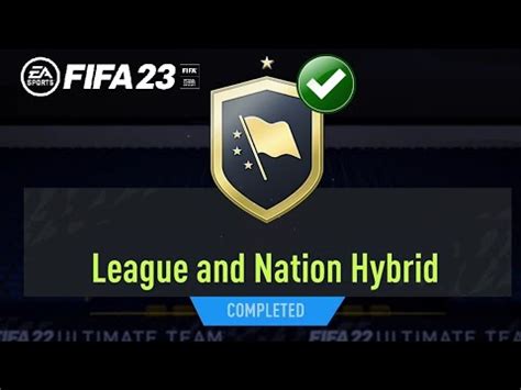 Fifa League And Nations Hybrid Sbc Puzzle Master Cheapest Solution