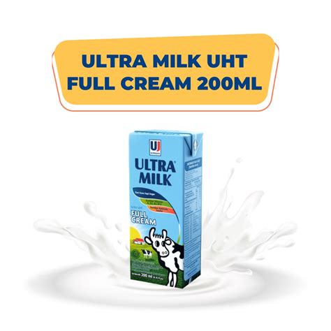 Jual Ultra Milk Susu UHT Full Cream Shopee Indonesia