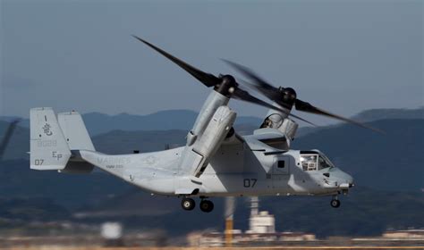 PZ C: osprey aircraft