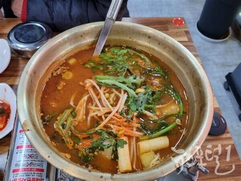 대전 맛집 입에서 살살 녹는 동태찌개 맛 일품 ‘삼촌네 해물아구찜에서