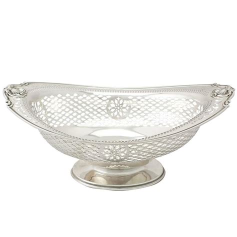 American Sterling Silver Fruit Bowl Vintage 1945 For Sale At 1stdibs