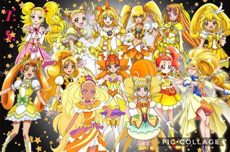 All Yellow Precure Pretty Cure Futari Wa Pretty Cure Anime