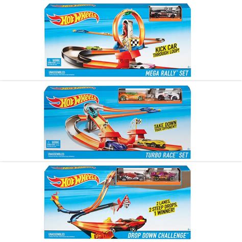 Hot Wheels Retro Lane Raceway Assorted BIG W