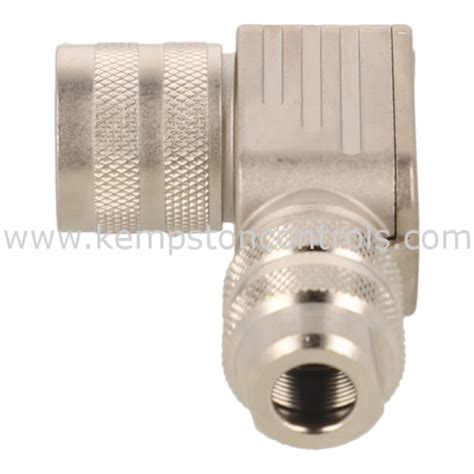 Binder 99 5622 75 06 BINDER M16 FEMALE ANGLED CONNECTOR CONTACTS 6