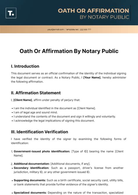 Free Notary Templates To Edit Online And Print