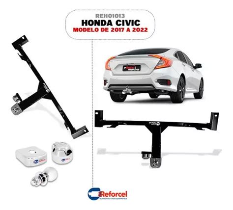 Protetor Engate Honda Civic A Reforcel Kg Parcelamento