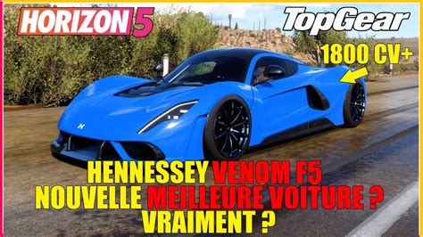 Forza Horizon La Nouvelle Meilleure Voiture Hennessey Venom F