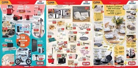 BİM 12 15 Mart aktüel katalog 2024 yayınlandı Alışveriş için bu hafta