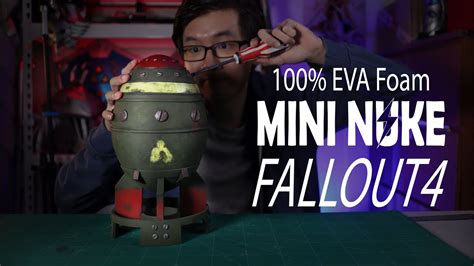 Fallout 4 100 EVA Foam Build Mini Nuke W Template YouTube