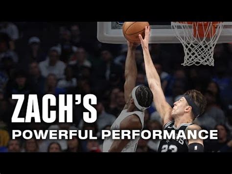 Zach Collins Highlights vs Dallas Mavericks | 11.16.2024 - BVM Sports