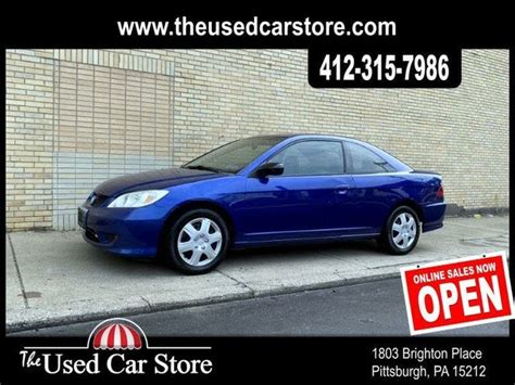 Used 2005 Honda Civic Coupe Lx For Sale With Photos Cargurus