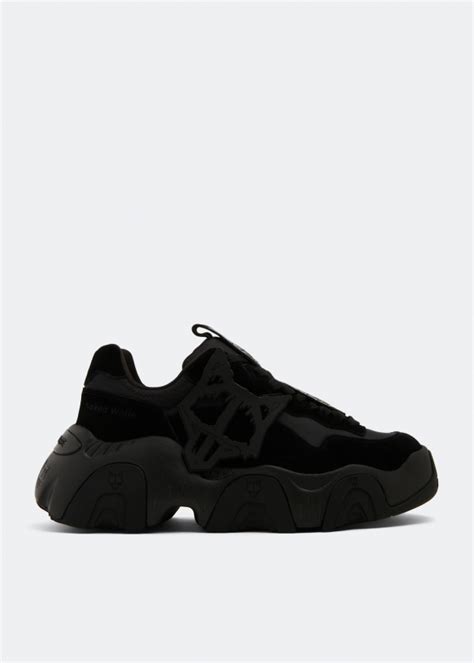 Naked Wolfe Trigger Sneakers For Men Black In KSA Level Shoes