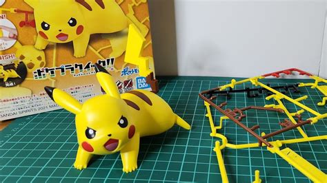 【ポケモン】ポケモンファン必見！作らなきゃ損？アニメに登場するあのピカチュウが簡単に作れちゃう！工具不要！塗装不要！ポケプラクイック