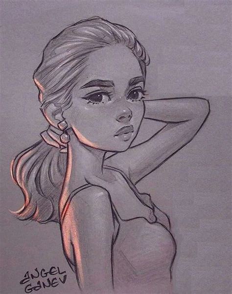 Pin By DOM DUME On Dessins Divers Artist Sketches Girl Drawing