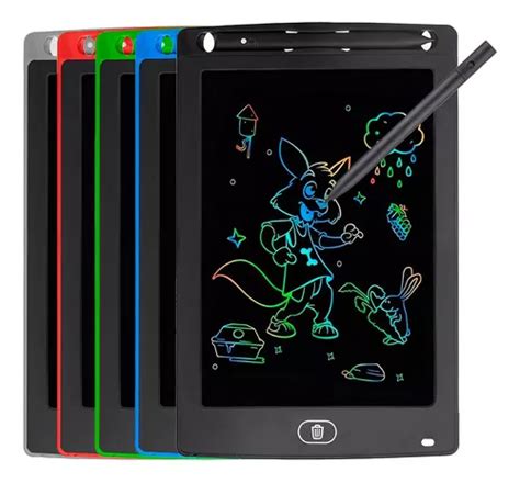 Pizarra digital 8pol para niños tableta LCD para escribir y dibujar