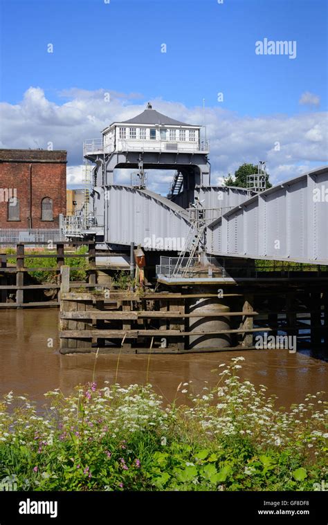 Selby Swing Bridge Built In Carrying Train To Hull Across The