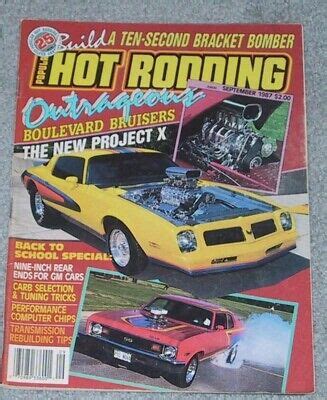 POPULAR HOT RODDING SEPT HEMI CHALLENGER GS STAGE EBay