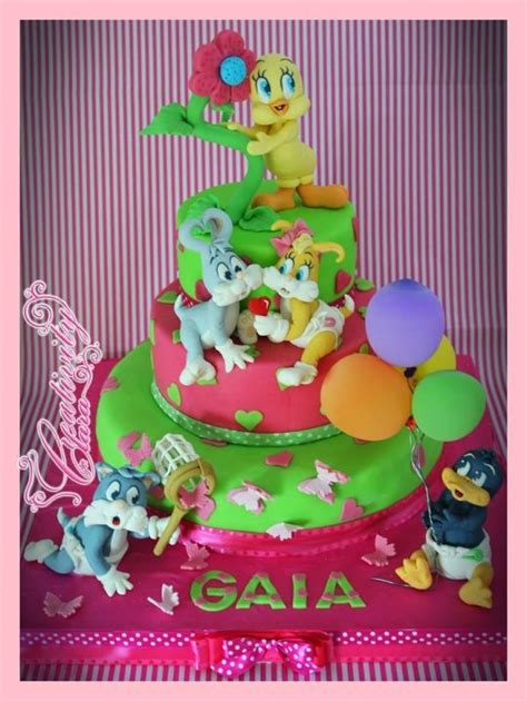 Baby Looney Tunes Sheet Cakes Photo Looney Tunes St Birthday Cake