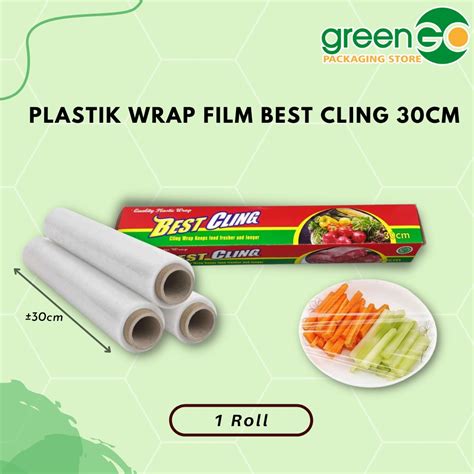 Jual Plastik Wrap Best Cling Cm Wrapping Film Bening Halal Pembungkus