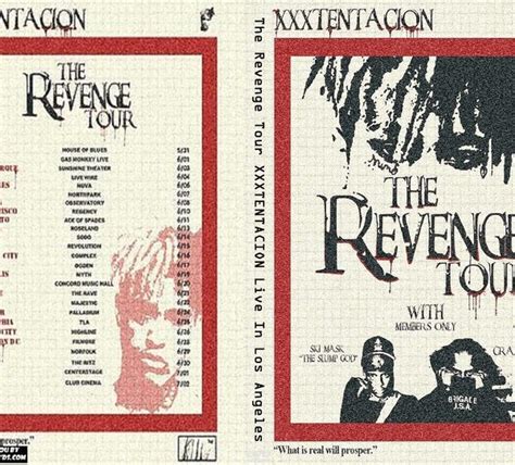 Xxxtentacion The Revenge Tour Xxxtentacion Live In Los Angeles Dvd